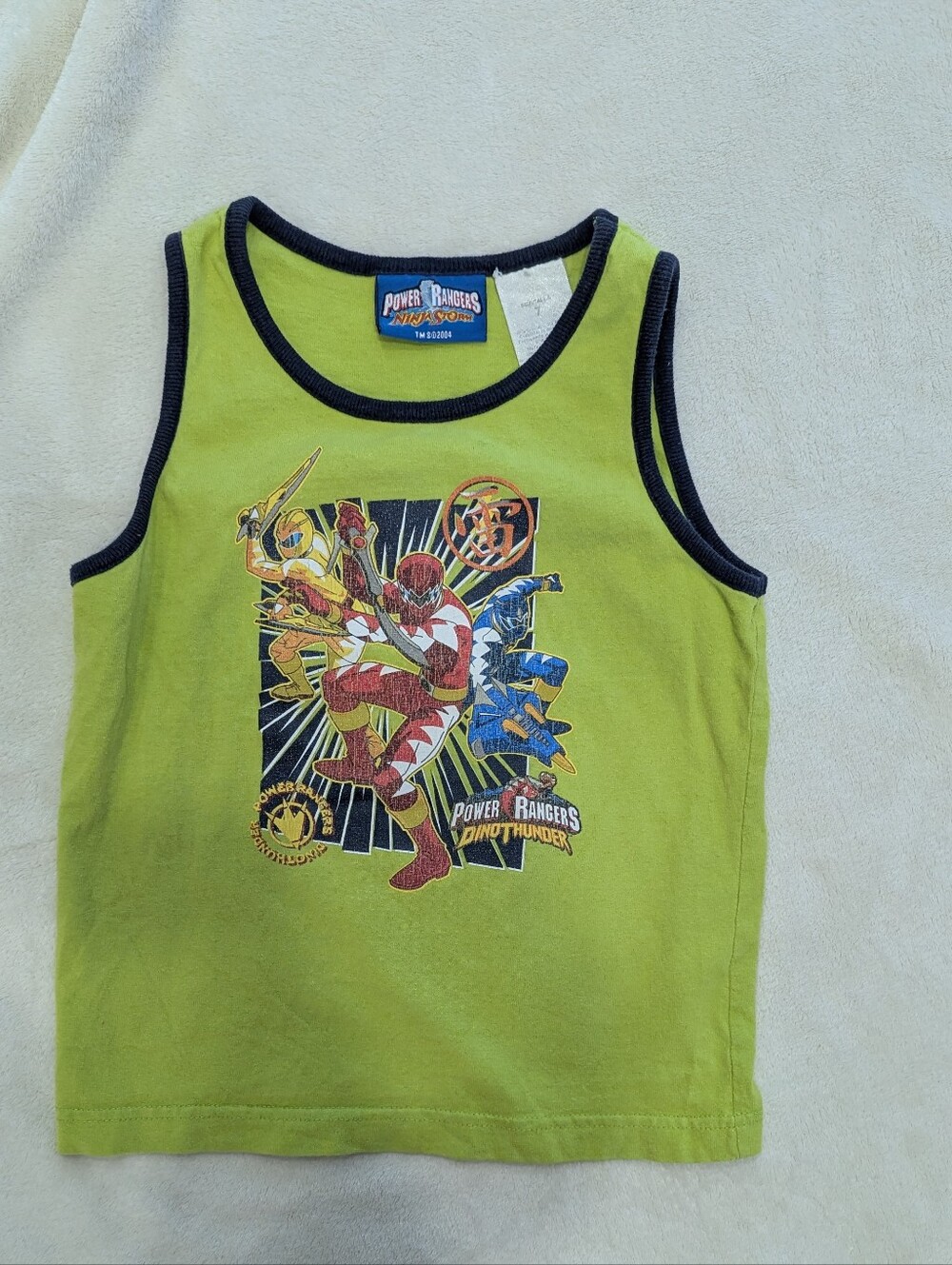 Vintage Power Rangers Ninja Storm Dino Thunder Tank, Size 7
